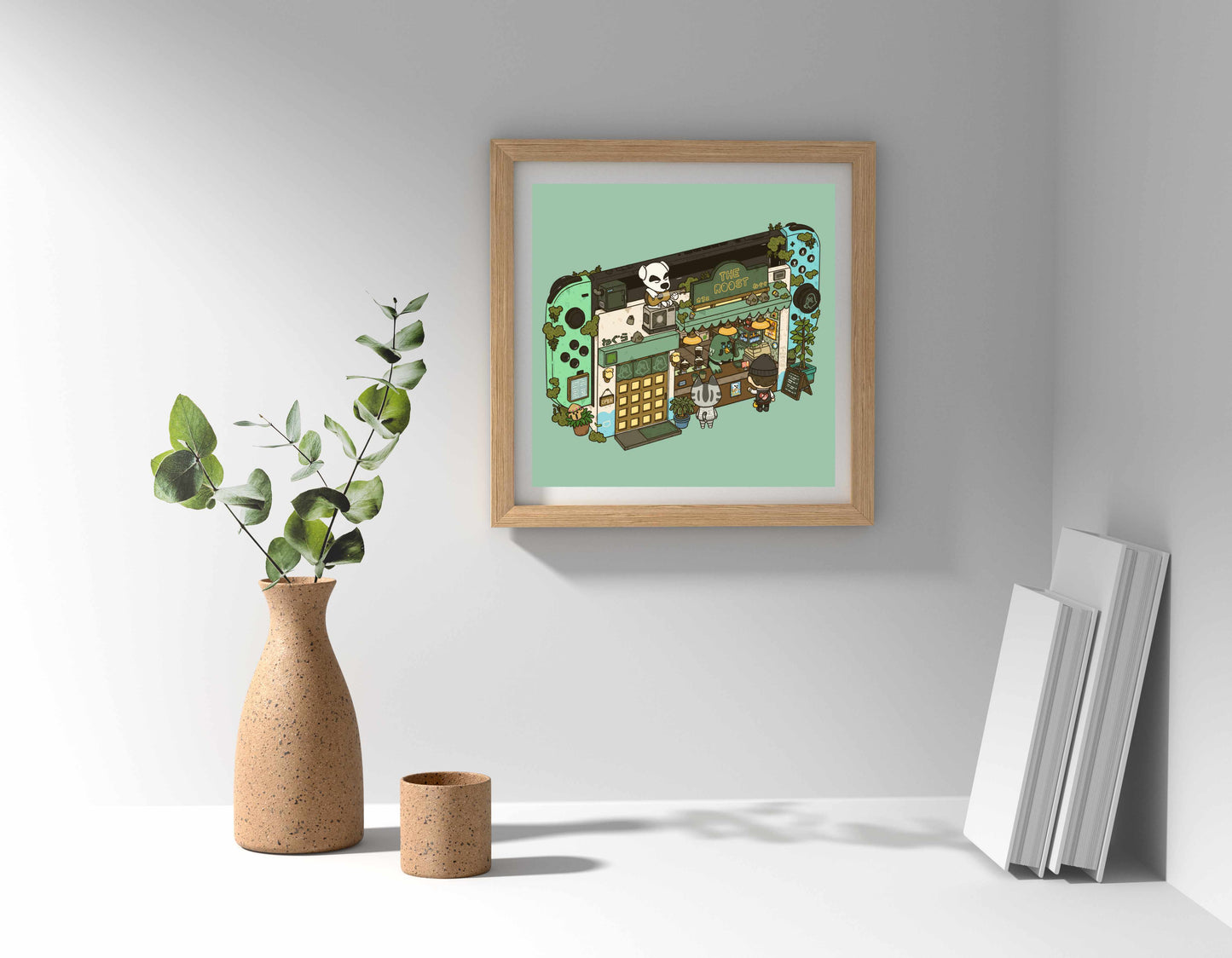 Brewster's Switch Cafe Art Print