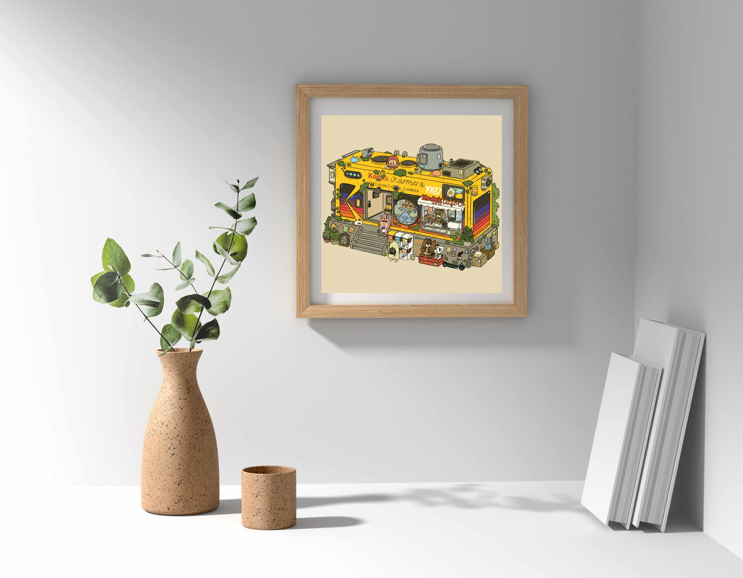 Kodak Cafe Art Print