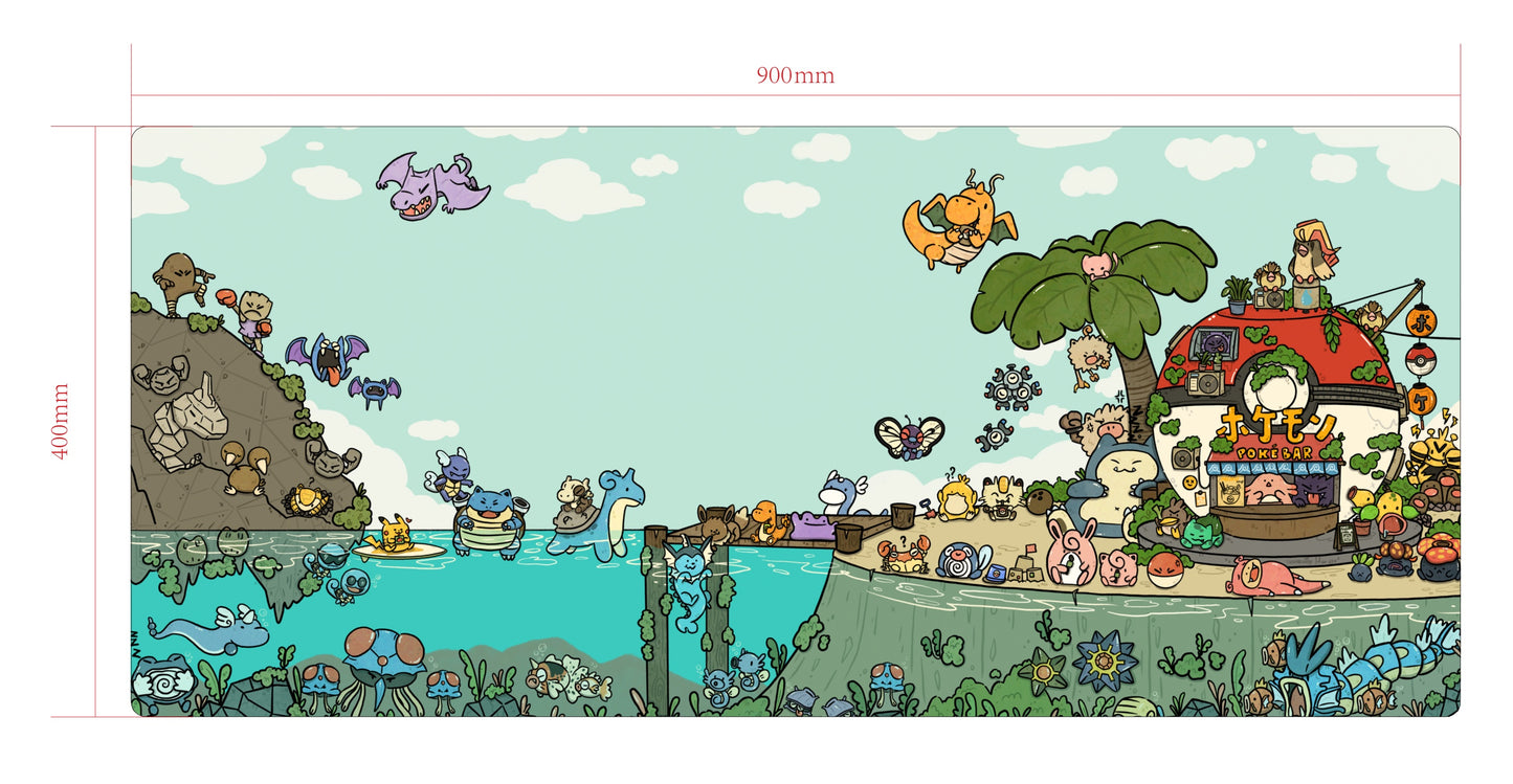 Poke Bar Deskmat
