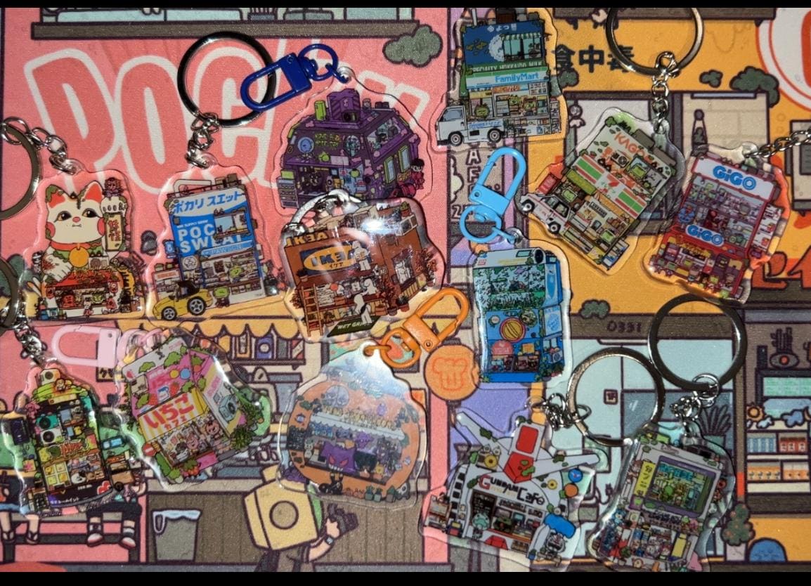 C Grade Keychains