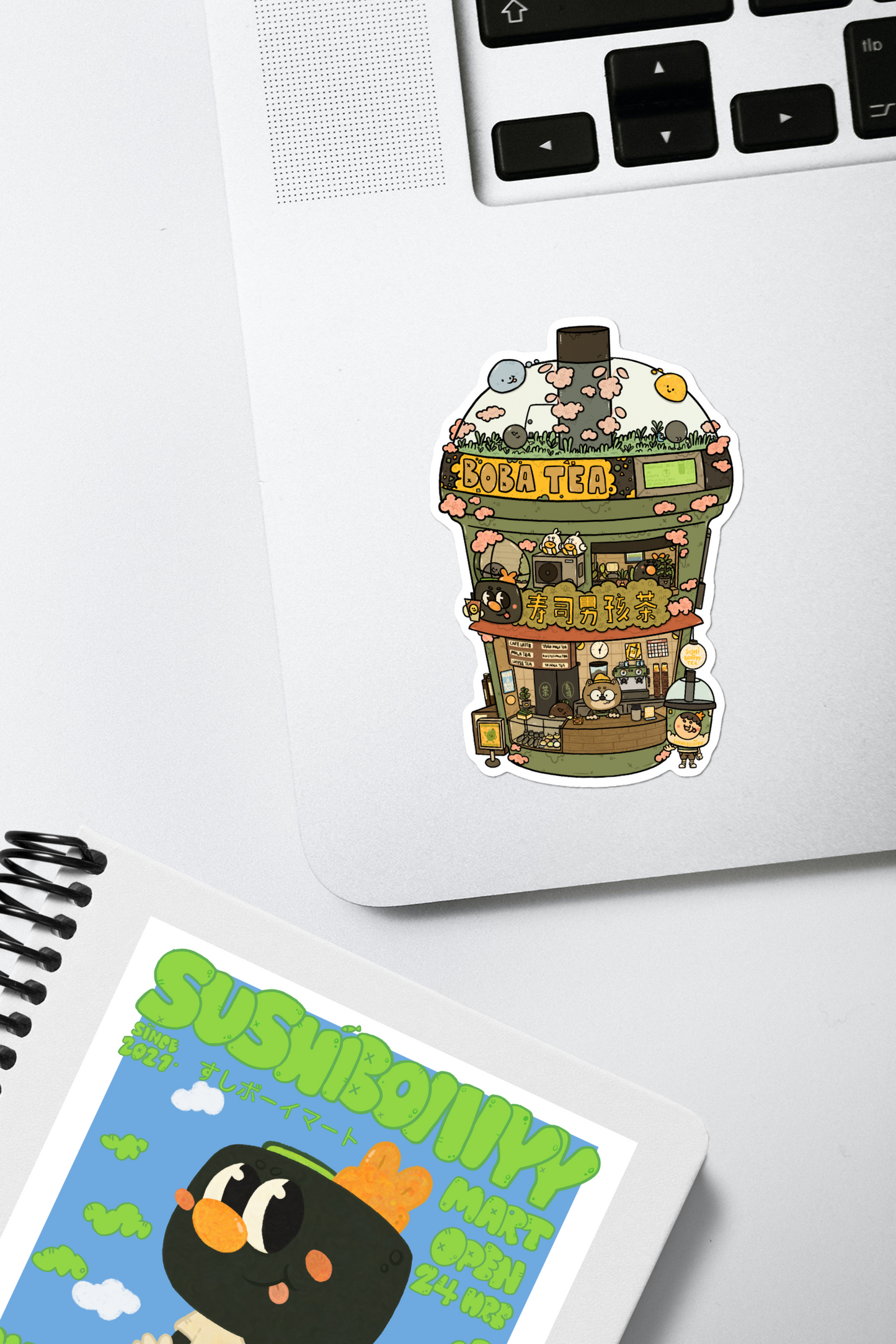 Boba Tea Vinyl Sticker