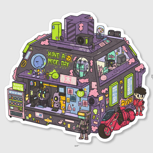 Switch Key Vinyl Sticker