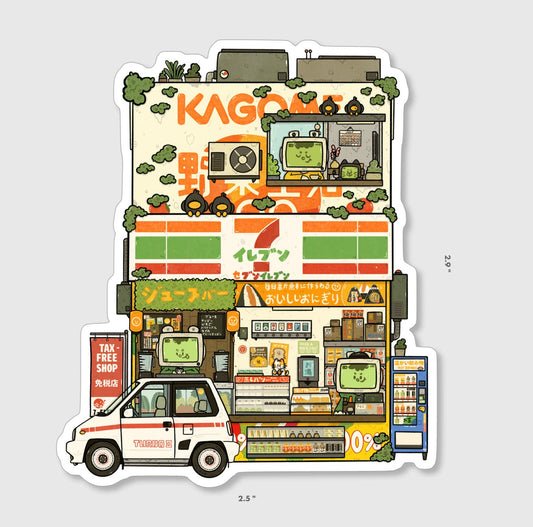 Kagome 7/11 Vinyl Sticker