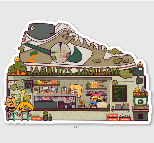 Jarritos Dunk Vinyl Sticker